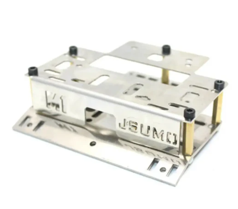 JSumo M1 Mini Sumo Robot Chassis (without electronics/motors)