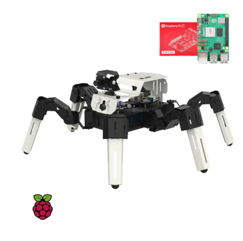 18DOF Muto S2 Hexapod Robot - Raspberry Pi Version (with Raspberry Pi 5 8GB Board)