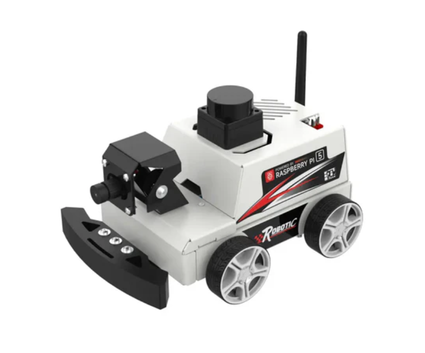 Raspberry Pi 5 ROS2 Robot Car (ROS2-HUMBLE + Python3)
