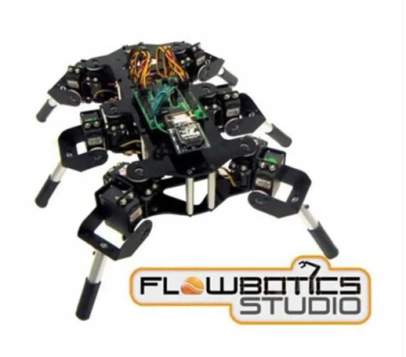 Lynxmotion Mini-Hex Hexapod 키트 MH2F(FlowBotics Studio)